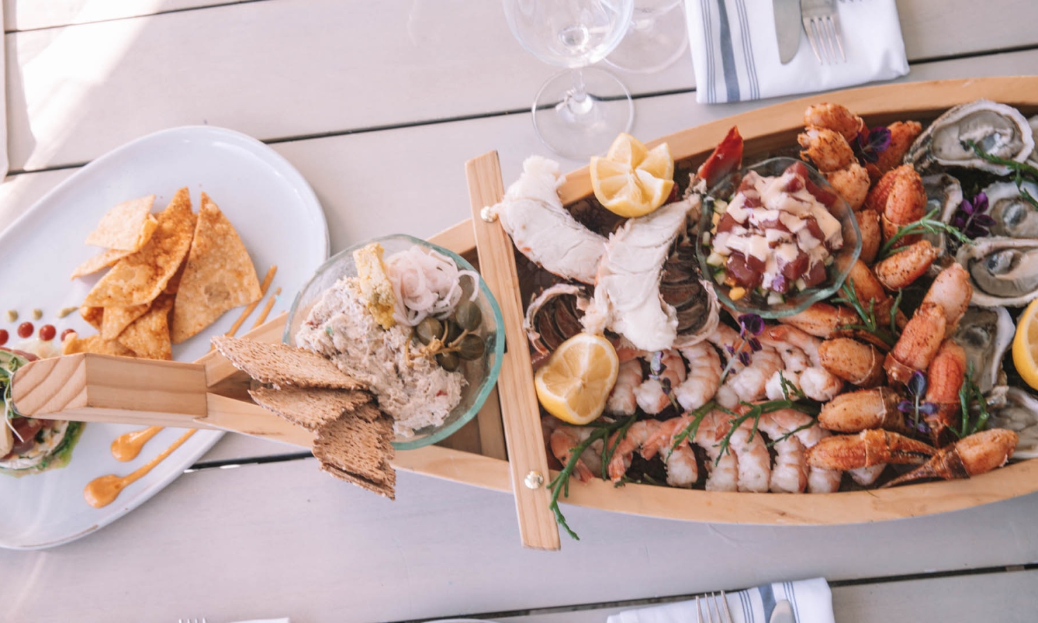 some seafood on a plate