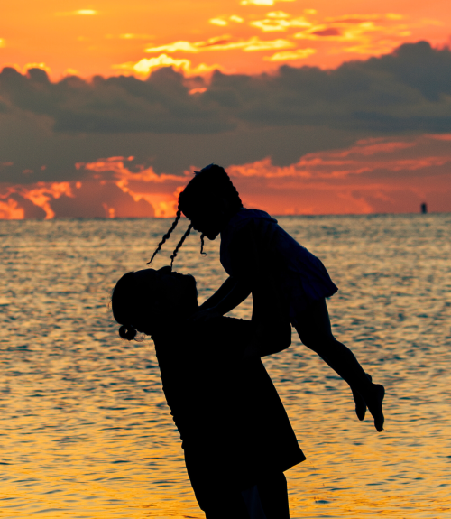 Father - Daughter at Bakers Cay Resort