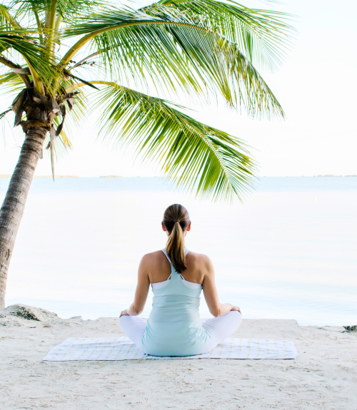 Yoga on the Beach at Bakers Cay Resort