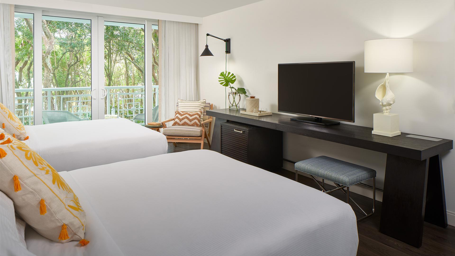 double queen beds in hammock-room