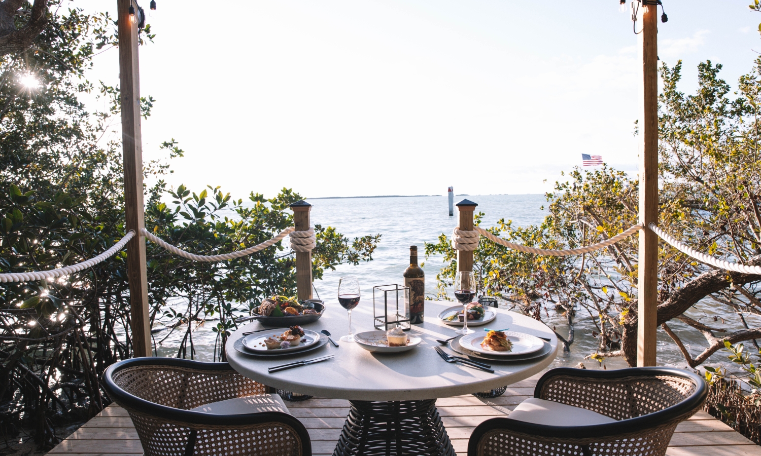 chairs and a round table