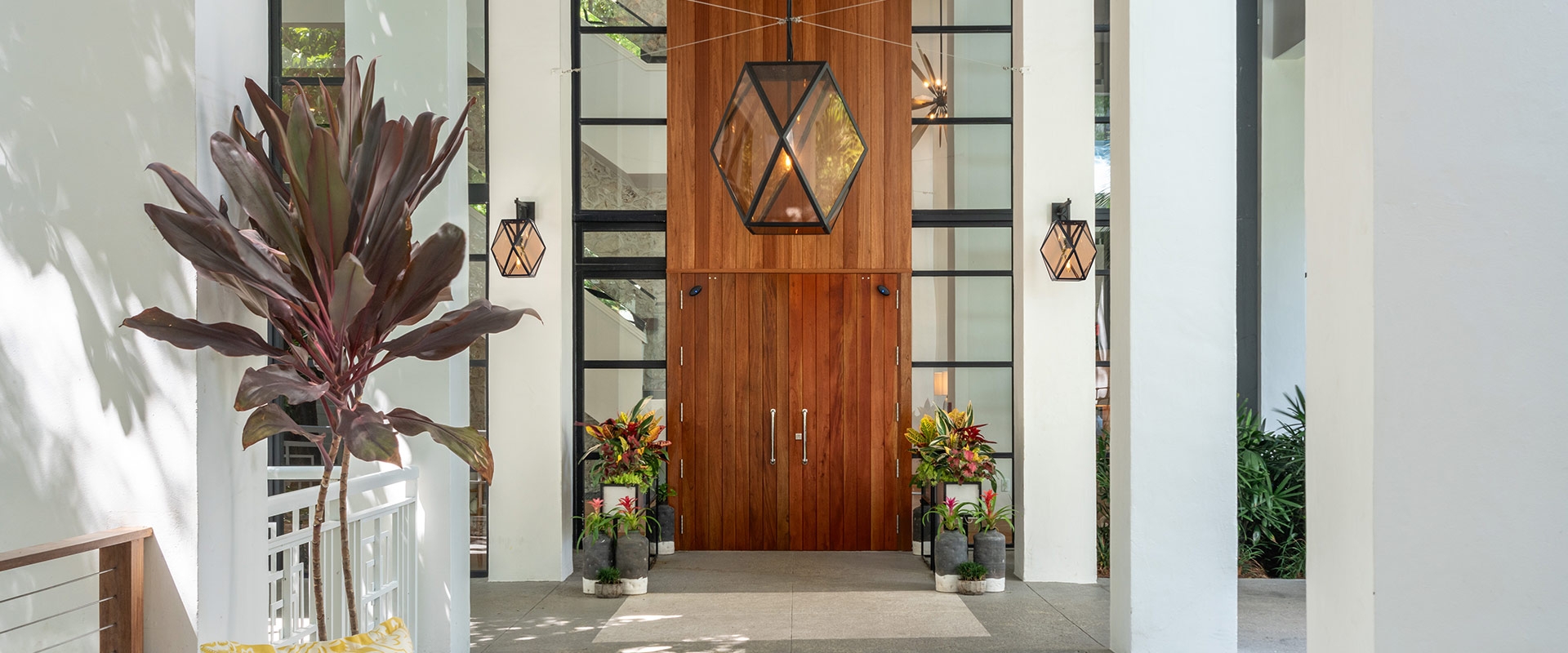 front section of the lobby