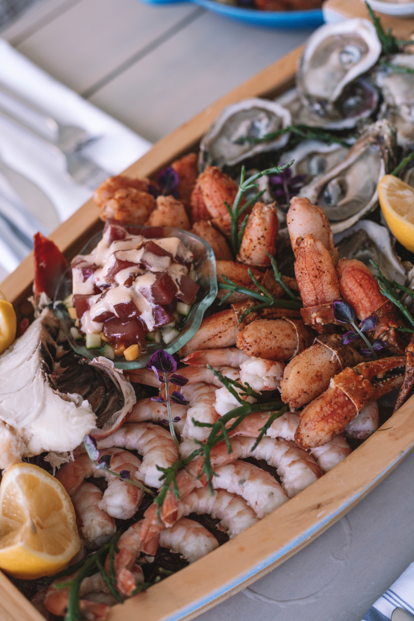 An easter bunch plate