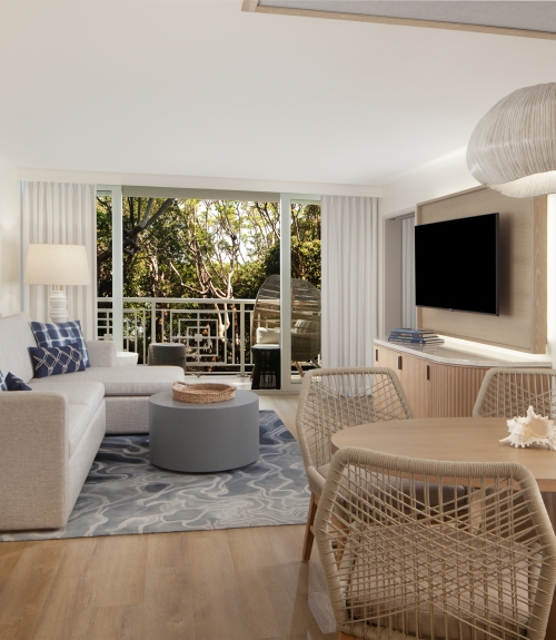 hammock view living space