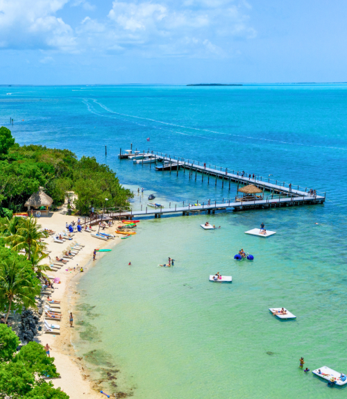 Drone of Bakers Cay Resort