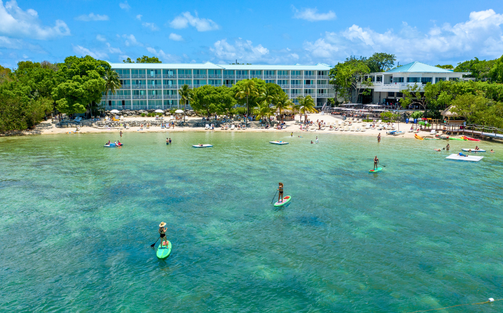 Drone of Watersports at Bakers Cay Resort