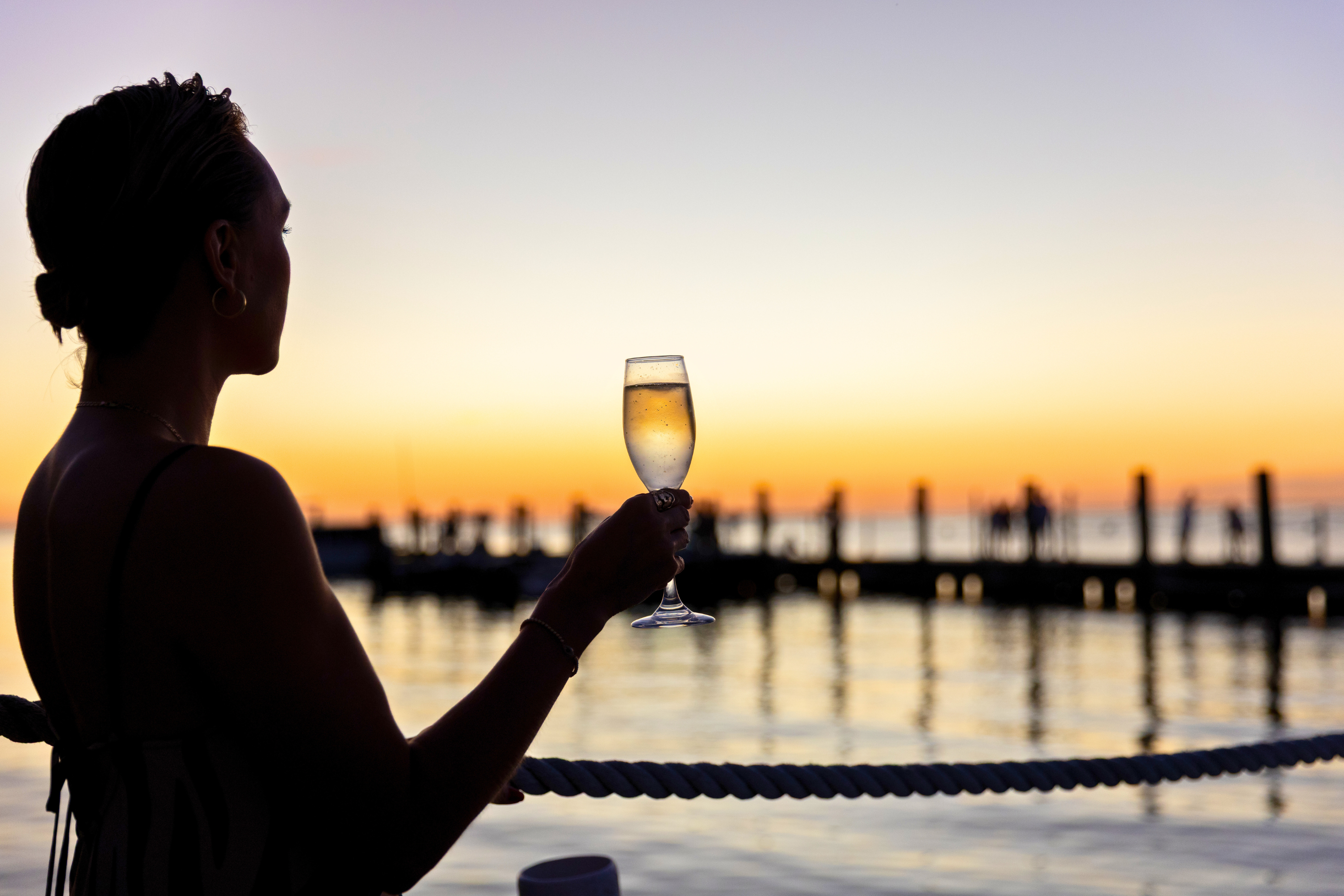 Sunset On the Dock - Images (3,000 X 2,000)